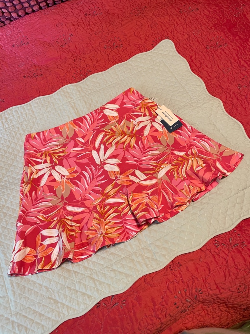 Tommy Bahama Tropical print Sport skirt size m